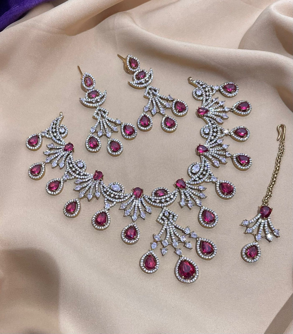 AD Stones Necklace