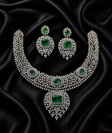 American Diamond Stones Bridal Necklace