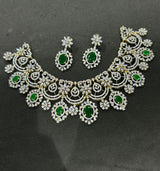 American Diamond Stones Bridal Neck Set