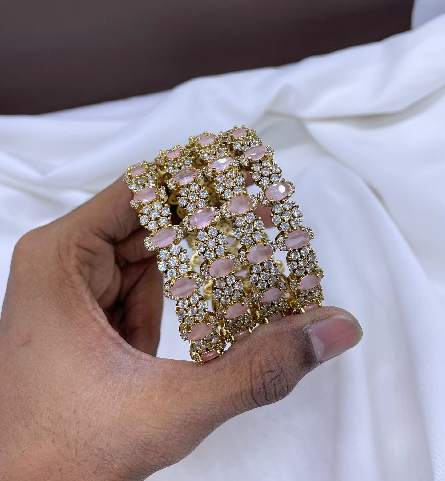 Victorian Polish AD Stone Bangles