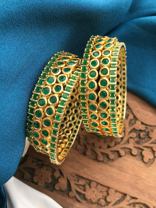 AD Stone Bangles
