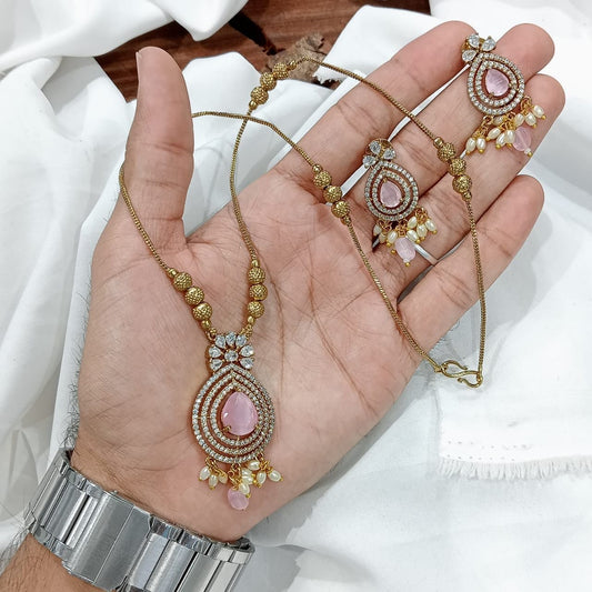 AD Stones Necklace