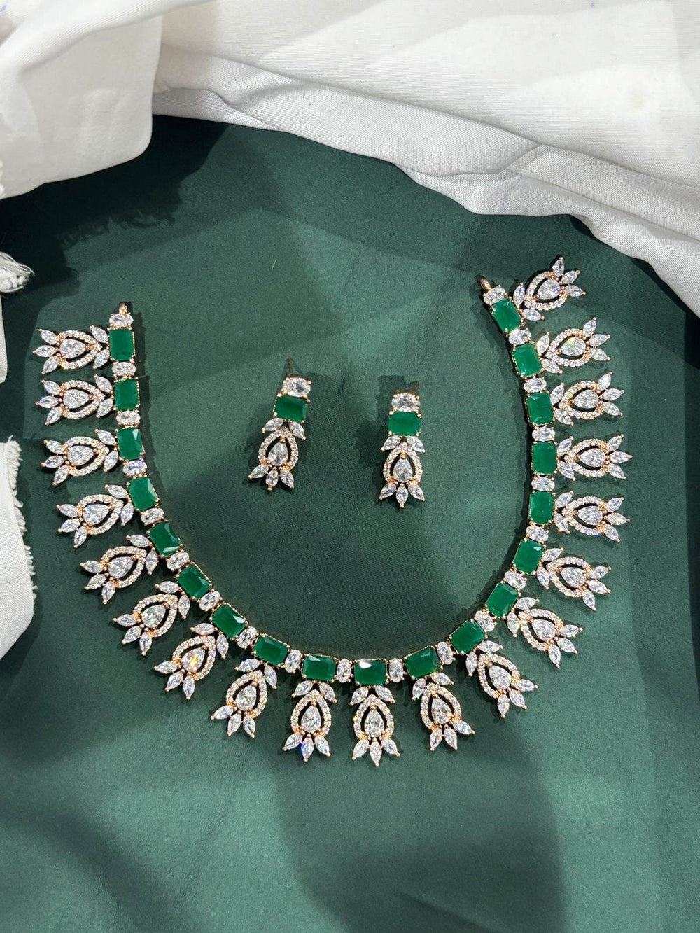 AD Stones Necklace - Nakshatra Jewels
