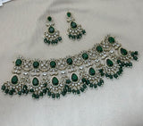 Victorian Polish with AD Stones Bridal Choker