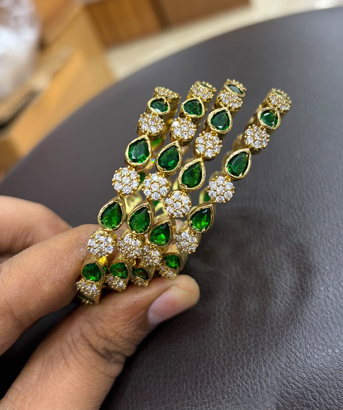 AD Stone Bangles
