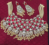 Moissanite Stones Bridal Neckset
