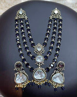 Mossianite with AD Stones Bridal Layer Haram