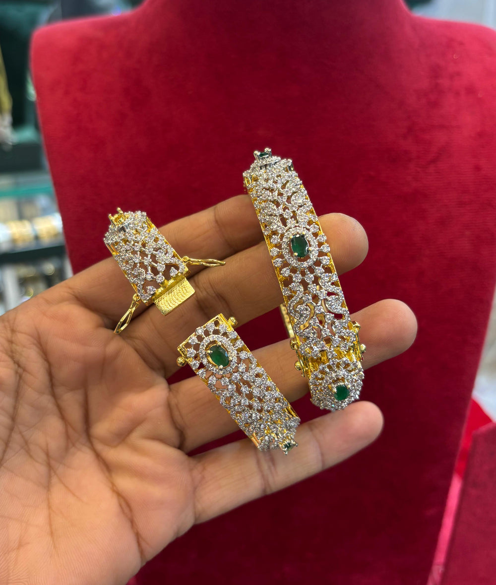 AD Stone Bangles