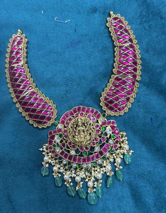 Jaadu Kundan Stones Bridal Neck Set
