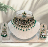 Victorian Polish with AD Stones Bridal Choker