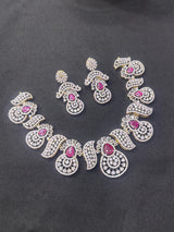 American Diamond Stones Necklace