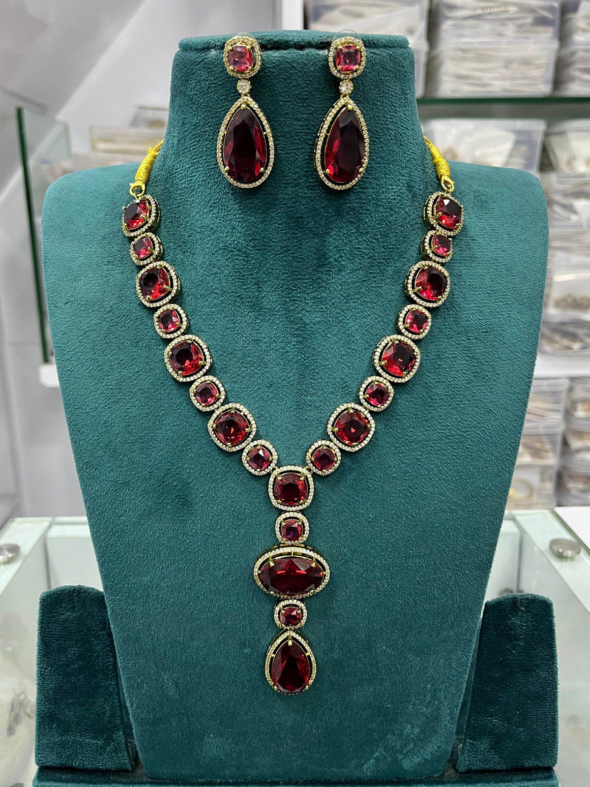 AD Stones Necklace