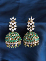 AD Stone Earrings - Nakshatra Jewels