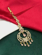 Victorian Polish AD Stones Tikka - Nakshatra Jewels