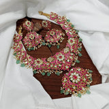 Jaadu Kundan Stones Bridal Necklace - Nakshatra Jewels