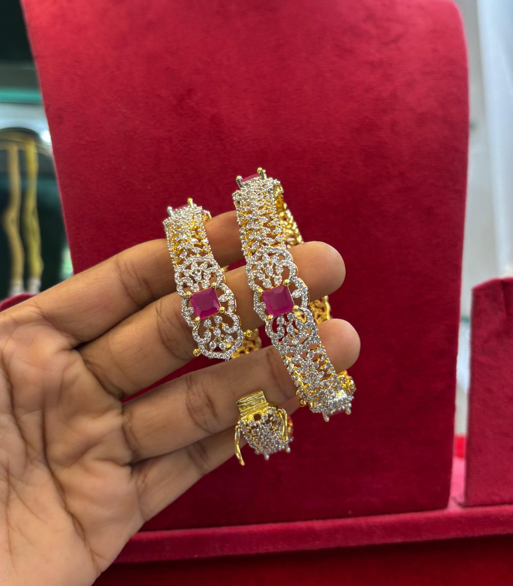 AD Stone Bangles