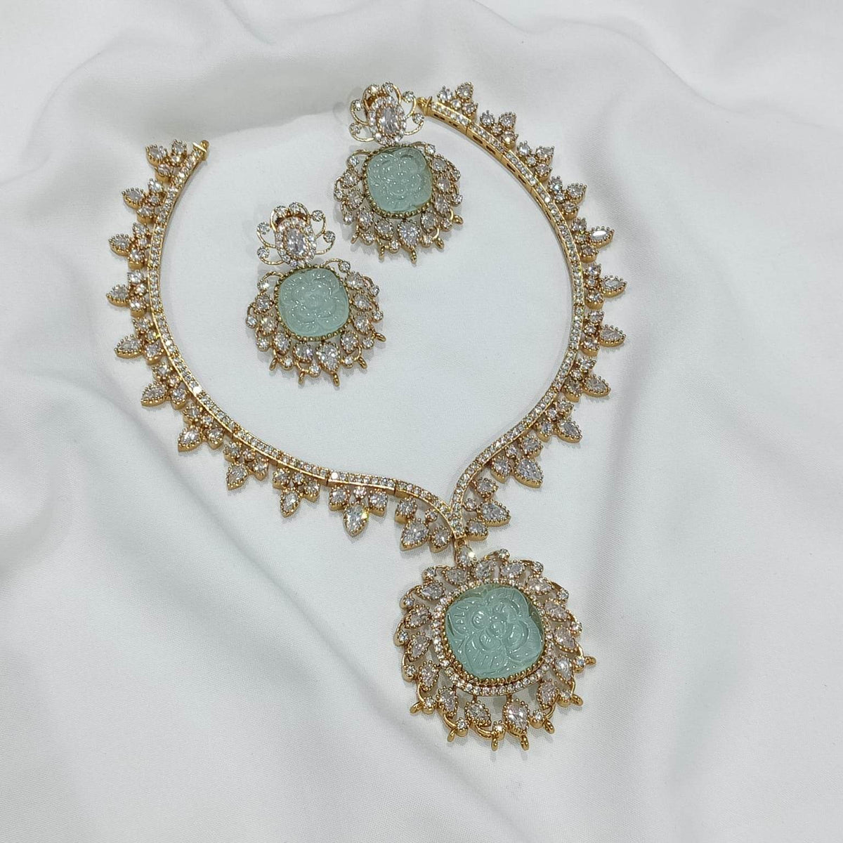 AD Stones Necklace