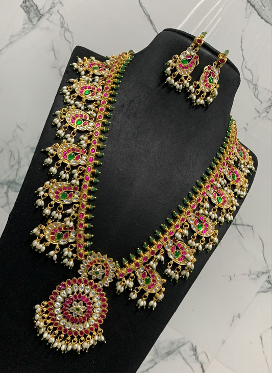 Jaadu Kundan Stones Bridal Guttapusal Haram