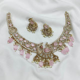 Victorian Polish AD Stones Choker - Nakshatra Jewels