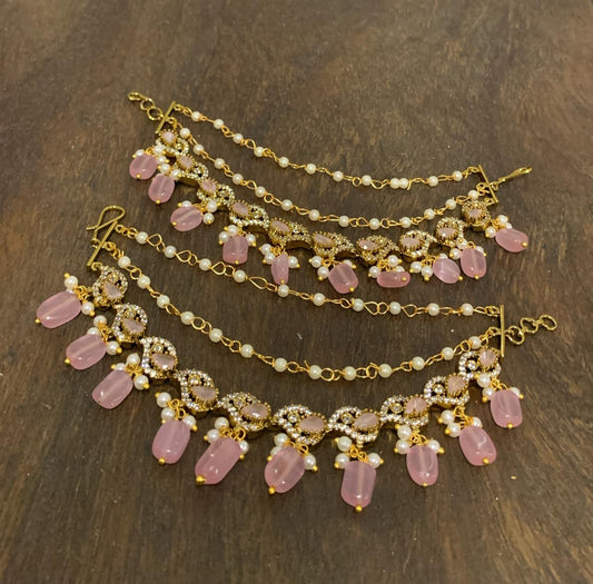 Premium Matt with ADStones Ear Chains