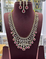 American Diamond Stones Bridal Haram