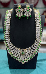 American Diamond Stones Bridal Haram