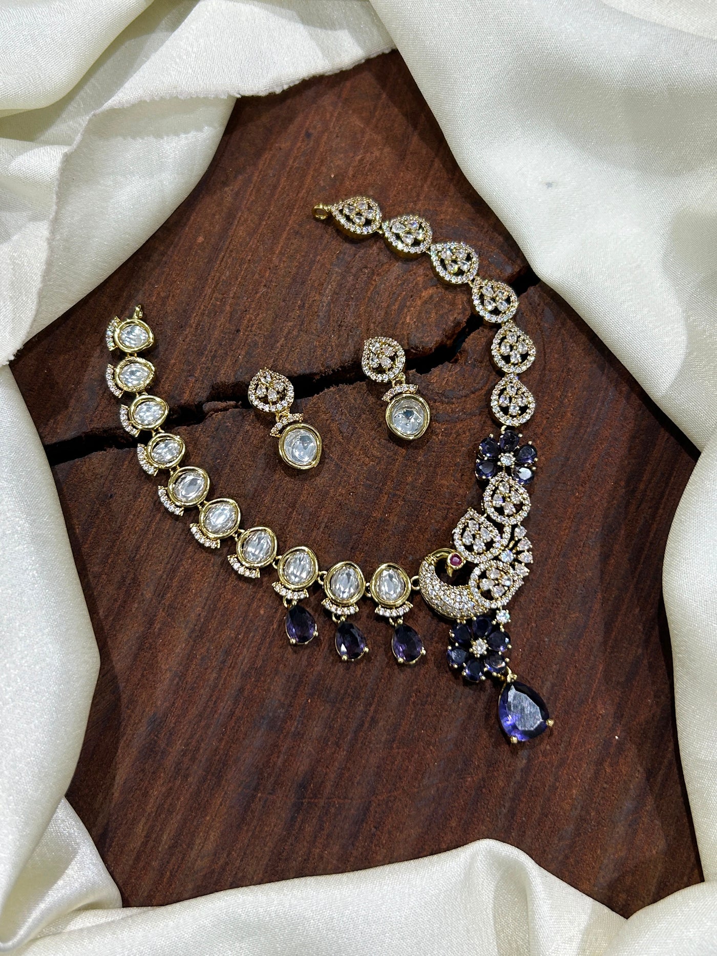 AD Stones Necklace