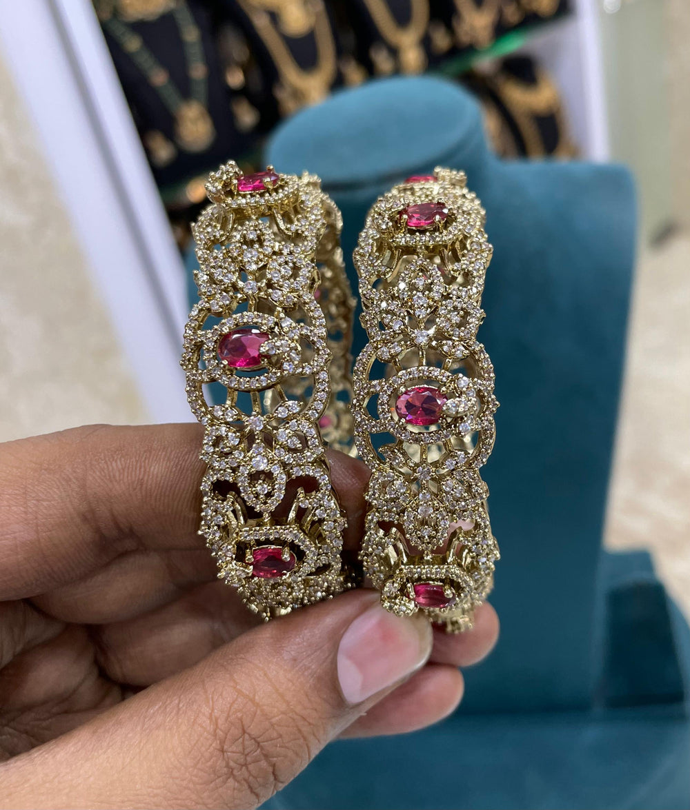 Victorian Polish AD Stone Bangles