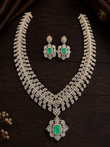 American Diamond Stones Bridal Haram