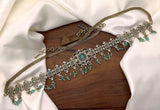 Victorian Polish AD Stones Hip Chain - Nakshatra Jewels