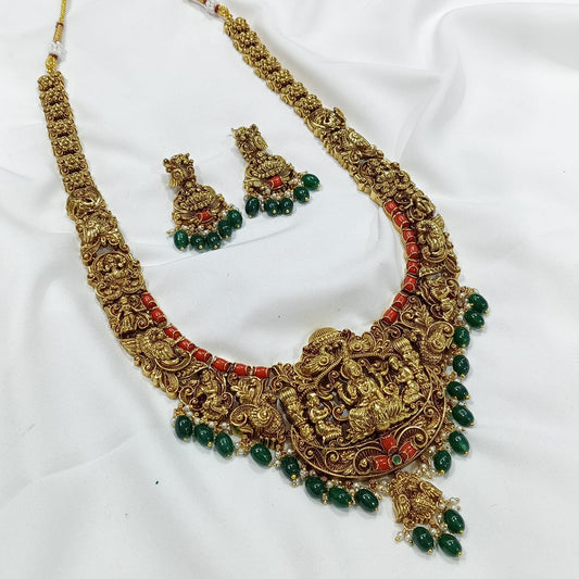 Nakshi Work with Coral beads haram