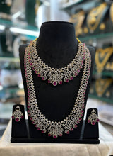 American Diamond Stones Bridal Combo Set