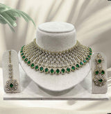 Victorian Polish AD Stones Choker