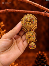 Nakshi Work with Kempu Stones Hair Accessories