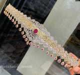 American Diamond Stones Bridal Hip Belt - Nakshatra Jewels