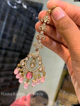 Moissanite Stones Tikka - Nakshatra Jewels
