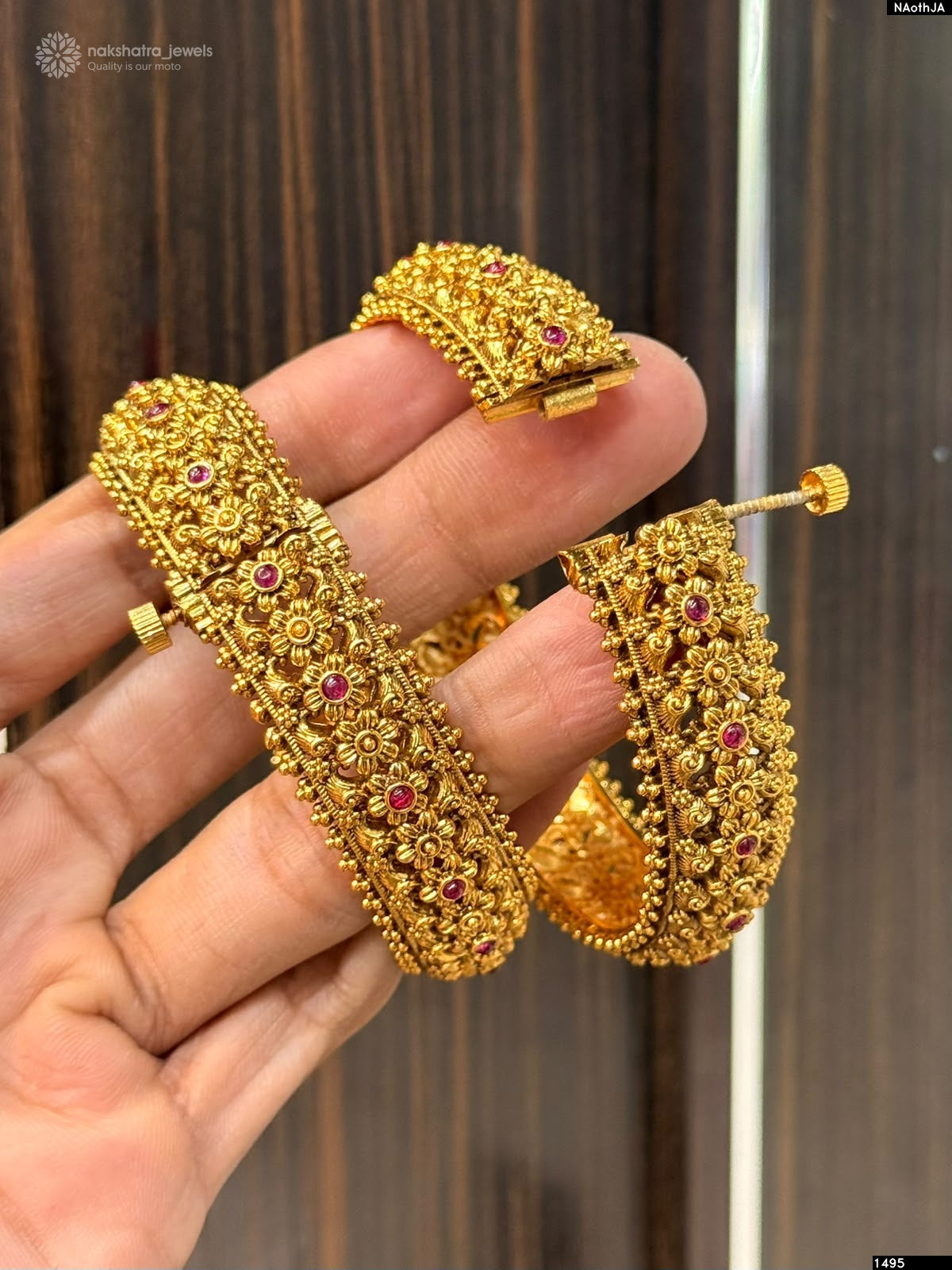 Nakshi Work Openable Bangles