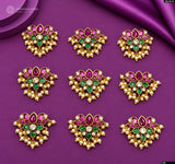 Premium Matt with Kempu Stones Hair Accessories