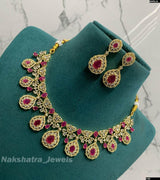 AD Stones Necklace - Nakshatra Jewels