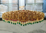 Nakshi Work with AD Stones Bridal Hip Belt (Gold Replica) - Nakshatra Jewels