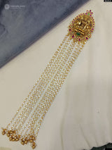 Premium Matt with Kempu Stones Hair Accessories