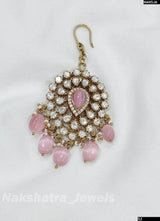Moissanite Stones Tikka - Nakshatra Jewels