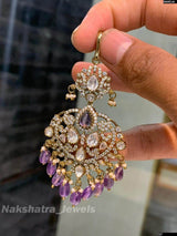 Mossianite Stones Tikka - Nakshatra Jewels
