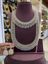 American Diamond Stones Bridal Combo Set