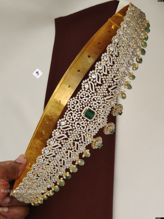 American Diamond Stones Bridal Hip Belt