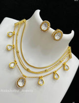 Kundan Stones Necklace - Nakshatra Jewels