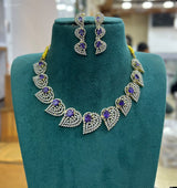 American Diamond Stones Necklace