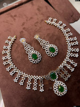 American Diamond Stones Necklace