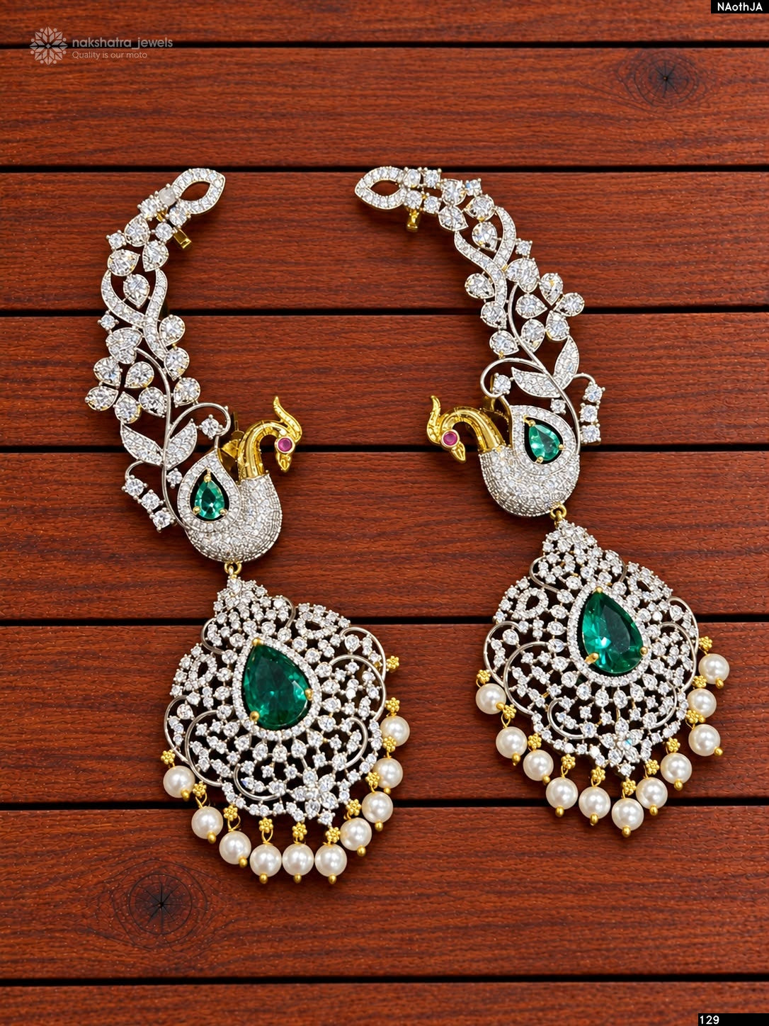 AD Stone Earcuffs