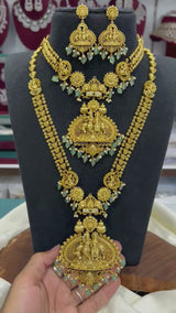 Nakshi Work with AD Stones Bridal Combo